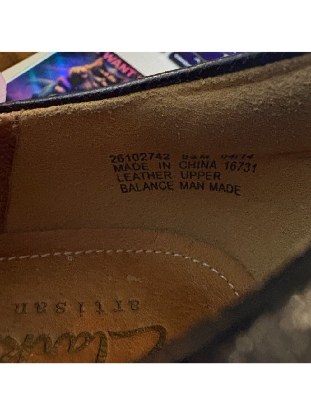 Clarks Leather Wedge Pumps Womens 8.5 M Black Comfort Office Work Career Shoes - Picture 10 of 11